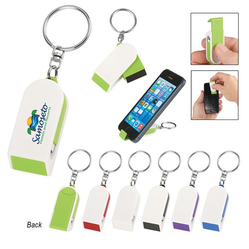Custom-Printed-Phone-Stand-And-Screen-Cleaner-Combo-Keychainsmain-500x500