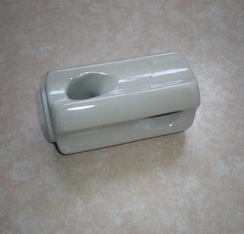 ANSI 54-3 porcelain strain insulator gray glaze