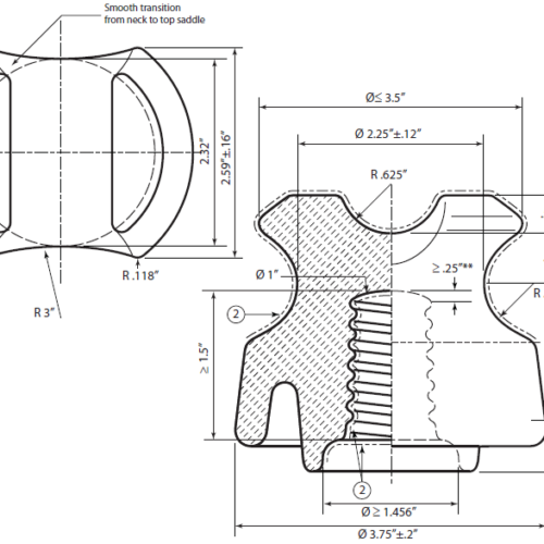 ANSI 55-2 Insulator