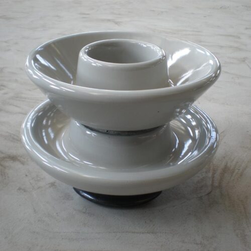 ANSI 56-2 porcelain pin-type insulator gray glaze
