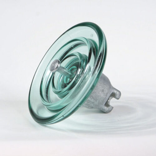LXP-40 (U40B) 40kN Toughened Glass Disc Suspension Insulator Ball and Socket Type for 11kV 22kV 33kV Overhead Transmission Line